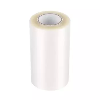Прозрачная прозрачная муссовая лента для обертывания краев для упаковки воротника торта (10мx8см)? S белый