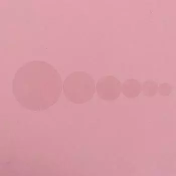 Прозрачная ПВХ-точечная наклейка Высококачественная наклейка для запечатывания файлов Круглая самоклеящаяся этикетка Глянцевые наклейки для вафельных пакетов Разный диаметр Размер