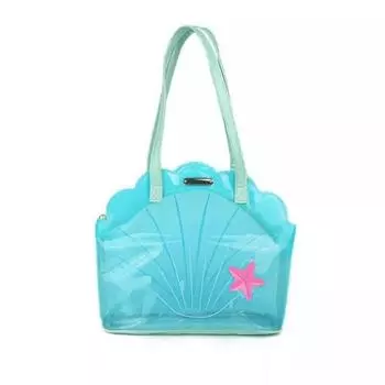 Прозрачная синяя сумка-кошелек для женщин, летняя повседневная сумка в стиле Харадзюку, элегантные сумки на плечо, шикарные