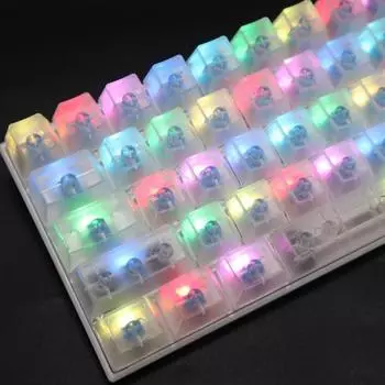 Прозрачная сплошная RGB-подсветка D