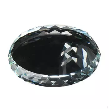 Прозрачная стеклянная подставка для демонстрации предметов коллекционирования Multi faceted