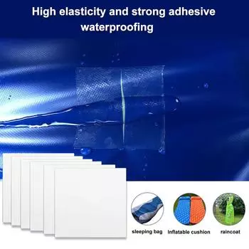 Прозрачная субсидия на ремонт, заплата для ремонта утечки надувного изделия, самоклеящаяся заплата для ремонта палатки, клей для ремонта плавательного кольца