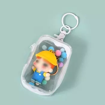 Прозрачная сумка-чехол для сумки Ita Bag, плюшевая игрушка, пылезащитный чехол, сумка для хранения из ПВХ, украшение, держатель для кукол, прозрачная сумка для демонстрации