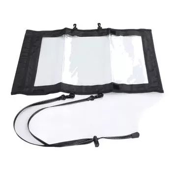 Прозрачная сумка для хранения карт, водонепроницаемая складная сумка для хранения для походов на открытом воздухе, кемпинга