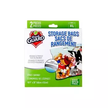 2 шт. Прозрачная сумка для хранения одежды, пыленепроницаемая, вместительная, утолщенная и прочная самозапечатывающаяся сумка для хранения 2pcs зелёный