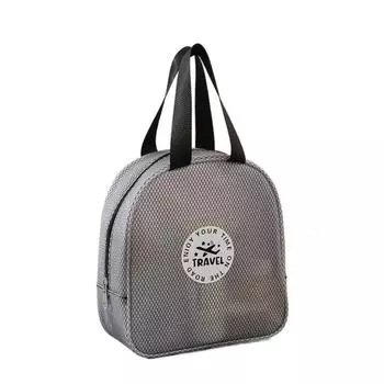 Прозрачная сумка-органайзер для макияжа, сетчатый дорожный мешочек, портативная сумка для хранения косметики, женская