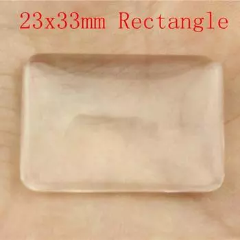 Прозрачная сумка с стеклянными бусинами из кабошона с плоской задней частью, подвесные принадлежности, ювелирные изделия