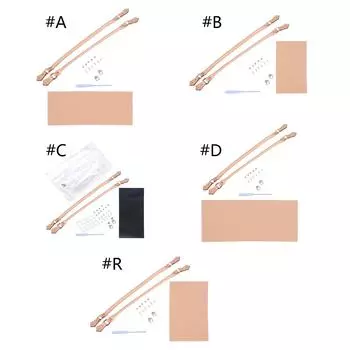 Прозрачная сумка-тоут из ПВХ своими руками, набор для изготовления сумок, подарочные пакеты ручной работы, аксессуары для рукоделия, набор инструментов для дня рождения, праздника B