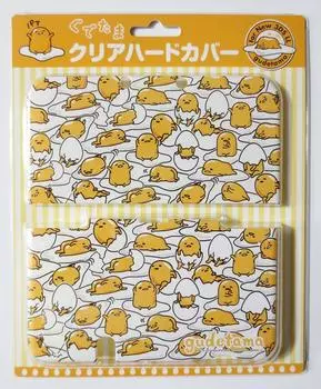 Прозрачная твердая обложка для new3DSLL «Gudetama» (Гудетама Иппай)”