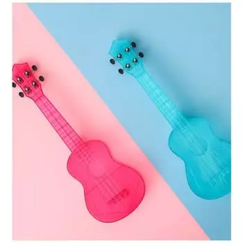 Прозрачная укулеле Детский музыкальный просветительский инструмент Инструмент раннего образования