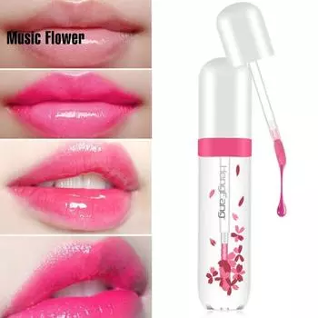 Прозрачная увлажняющая цветная желейная помада с длительным эффектом изменения цвета, жидкий блеск для губ