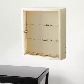 Прозрачная витрина для фигурок, шкаф для хранения кукол, чехол для фигурок кукол белый