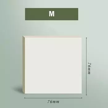 Прозрачная водонепроницаемая липкая записка для домашних животных на каждый день, канцелярские принадлежности, 100 листов M