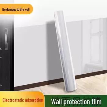 Прозрачная защитная антистатическая настенная пленка - противоударные, влагостойкие, водонепроницаемые наклейки 30cm*500cm