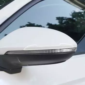 Прозрачная защитная накладка на дверь автомобиля, наклейки для защиты от столкновений, боковые защитные полосы, защитная накладка на зеркало заднего вида, автомобильные товары чистый