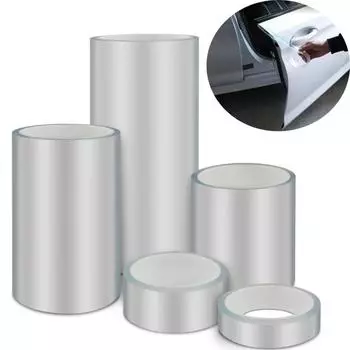 Прозрачная защитная наклейка на дверь автомобиля, защитная лента от царапин, защитная полоса для зеркала двери автомобиля, водонепроницаемая пленка против царапин 3M