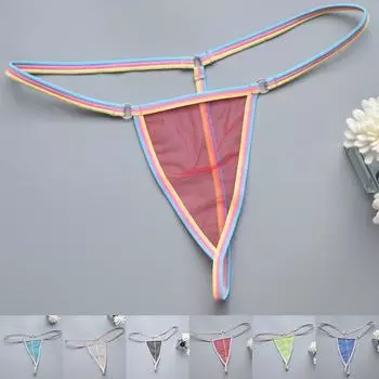 Прозрачное нижнее белье Сексуальное нижнее белье Тонг Женское сексуальное белье Тонг Интимная одежда M