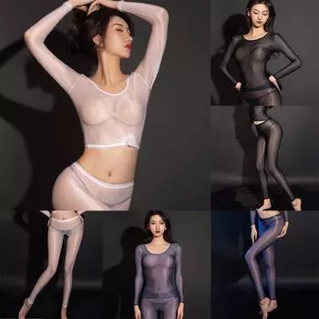 Прозрачное ночное белье ультратонкое ночное белье свободного размера Club