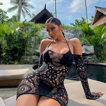 Прозрачное сетчатое сексуальное женское белье Экзотическое ночное секс-платье для женщин Пляжный эротический сексуальный костюм Горячая эротика Babydoll Порно Нижнее белье XXS