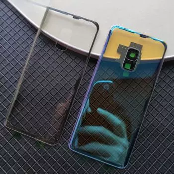 Прозрачное стекло для задней панели аккумулятора Samsung Galaxy S9 Plus с объективом камеры S9-Transparent