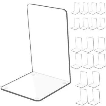 Прозрачные акриловые книжные шкафы из нескользящего пластика, подходящие для спален, библиотек, офисов, школ One Size