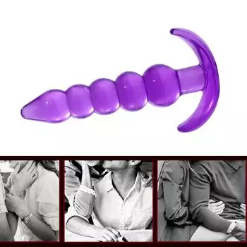Прозрачные анальные шарики секс-игрушка для взрослых гладкая и удобная для пар и отдельных лиц