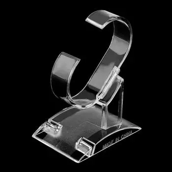 Прозрачные C-образные стенты для часов Abs Роскошные часы-браслет Подставка для ювелирных изделий L