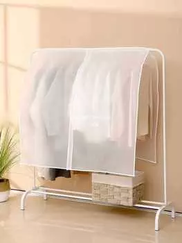 Прозрачные чехлы для одежды, пальто, платья, пылезащитный чехол, сумка, подвесной органайзер, пылезащитный чехол для шкафа, сумки для хранения пыли 110cm x 110cm