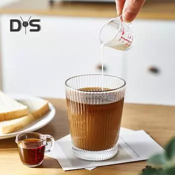 Прозрачные и удобные мини-весы, мерный стаканчик на 15 мл, многоразовый портативный мерный стаканчик для приготовления пищи и приправ, кухонные принадлежности прозрачный