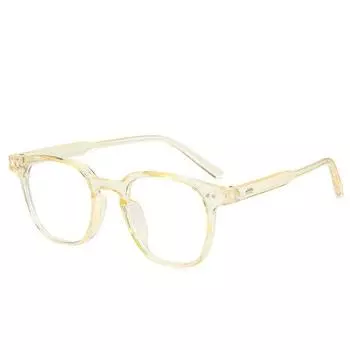 Прозрачные компьютерные очки в оправе для женщин и мужчин, круглые очки с защитой от синего света, блокирующие очки, оптические очки