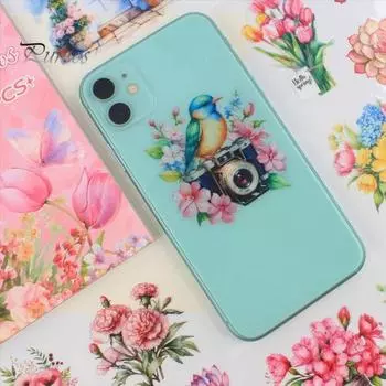 Прозрачные наклейки Книга Разных размеров Простые в использовании наклейки Журналирование Скрапбукинг Коллаж Наклейка Мусор Принадлежности для журналов C