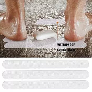 Прозрачные нескользящие наклейки, безопасные, цветные, простые в использовании, простые в использовании, нескользящие наклейки для ванной комнаты PEVA A