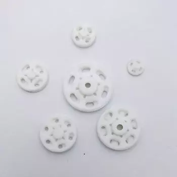 Прозрачные невидимые поделки DIY ABS застежка пуговица шпилька швейные принадлежности пластиковые кнопки 7mm