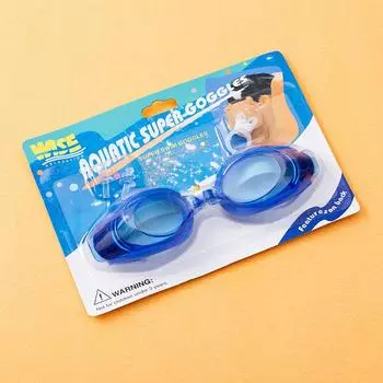 Прозрачные очки для плавания для дайвинга, водонепроницаемые, для взрослых и детей, с зажимом для носа и берушами с регулируемой плотностью затяжки
