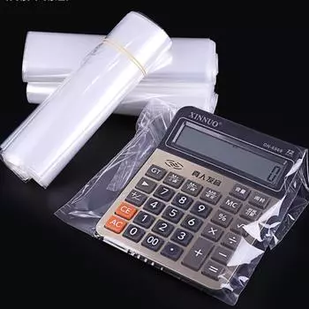 Прозрачные пакеты из ПОФ, термоусадочная пленка, термоусадочная сумка для обуви, подарочная косметическая тонкая упаковочная сумка, уплотнение для пистолета с горячим ветром, упаковка для рукоделия, книг 10x15cm 200pcs