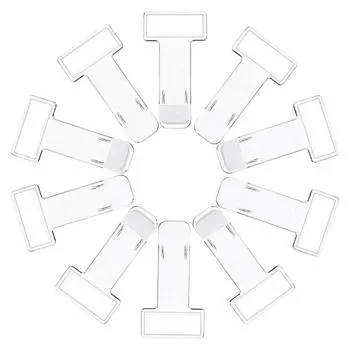 Прозрачные папки для билетов и счетов-фактур для автомобилей Лобовое стекло Окно Держатель для парковочных билетов Клип-держатель для избежания штрафов за парковку