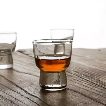 Прозрачные рюмки Haiku Sake Shot - для саке, текилы, виски, водки, джина - отлично подходят для дегустаций, подарков, вечеринок, уникальных шоу