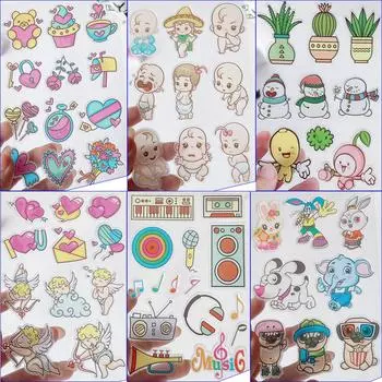 Прозрачные силиконовые прозрачные штампы для музыкальных девочек для печати, сделай сам, скрапбукинг, фотоальбом, бумажная открытка, вечерние животные, слон, тигр, 2023 No.9-Magic Girl