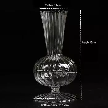 Прозрачные стеклянные вазы для растений, бутылки, цветочные горшки, скандинавские креативные гидропонные террариумы, контейнеры для цветочных композиций, вазы для цветов