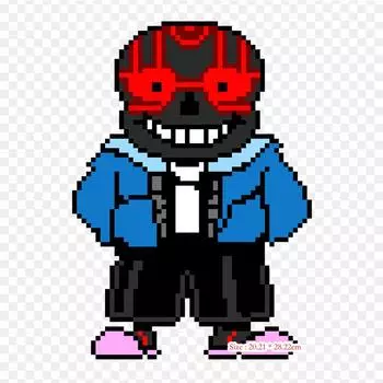 Прозрачные термонаклейки Sans Undertale для DIY, теплопередающая одежда, футболка, термонаклейки, декоративная печать