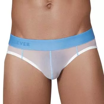 Прозрачные трусы Hunch бело-синие S прозрачный