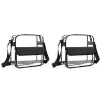 - Прозрачные женские и мужские сумки через плечо, повседневные дорожные сумки-мессенджеры