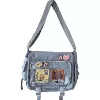 Прозрачные женские сумки JK Bag Second Element сумка через плечо японские школьницы нейлоновые сумки для книг