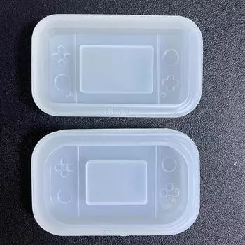 Прозрачные зыбучие пески, игровая консоль, силиконовые формы, шейкер для масла, УФ-смола, эпоксидная форма для брелка для DIY, кулон, изготовление ювелирных изделий B