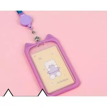 Прозрачный акриловый чехол для ожерелья Honey B с удлиненным ремешком