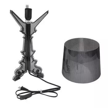 Прозрачный акриловый прикроватный светильник в современном стиле барокко, настольная лампа для чтения, ночная лампа