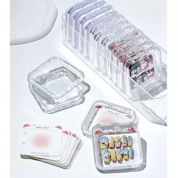 Прозрачный акриловый ящик для хранения браслетов, удобная подставка для ювелирных изделий, держатель для браслетов, контейнер для нескольких браслетов S