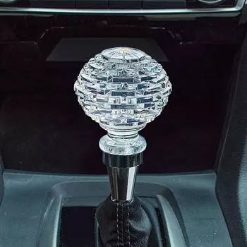 Прозрачный акриловый ромбовидный автомобильный рычаг переключения передач, ручка переключения передач для ручной автоматической коробки передач, автомобильные аксессуары Style 3