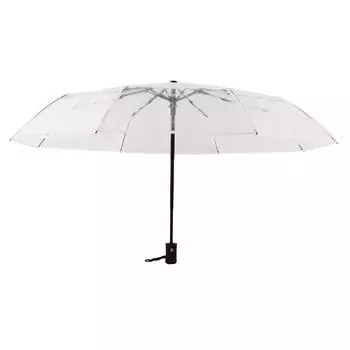 Прозрачный автоматический зонт от дождя, ветрозащитный, автоматический складной черный зонт для мужчин и женщин, складной автомобильный зонт для путешествий на открытом воздухе, бизнес-зонт
