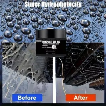 Прозрачный автомобильный воск подходит для автомобилей различных цветов, водонепроницаемый, глянцевый и используется для полировки и защиты лакокрасочного покрытия, кожи и пластиковых поверхностей. 5G